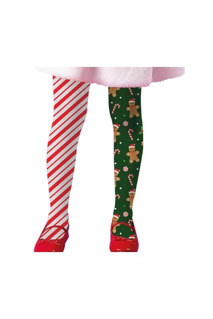 Dětské vánoční punčochy - Gingerbread