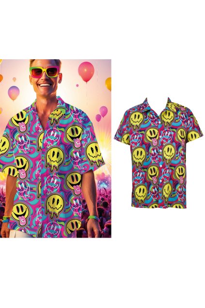 Párty festivalová košile - Acid