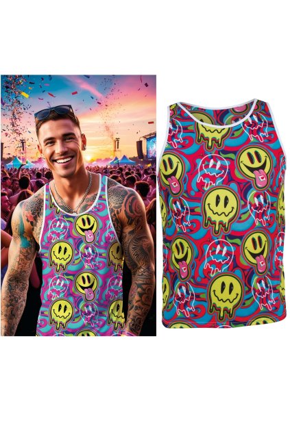 Párty festivalové tílko - Acid