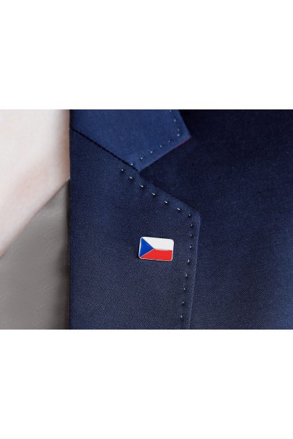 Brož / odznak vlajka Česká republika