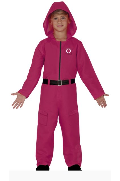 Dozorce - Squid Game - dětský kostým Hra na oliheň