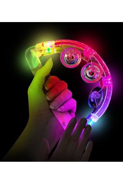 Svítící tamburína - LED