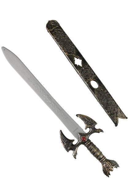 Rytířský meč s pouzdrem 59 cm