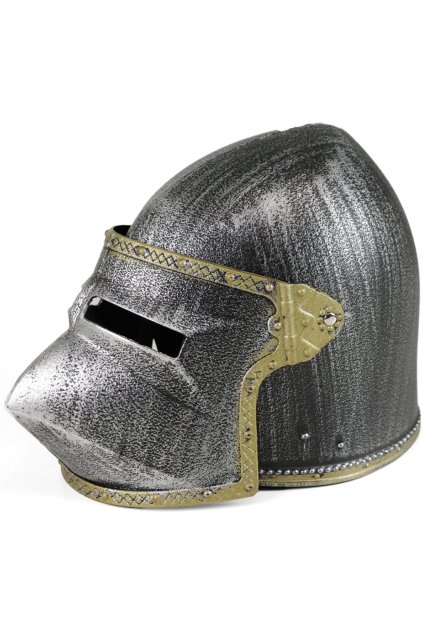 Helma pro rytíře - Bascinet - psí nos