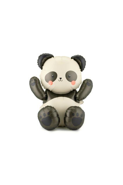 Panda - fóliový balonek 72x68cm