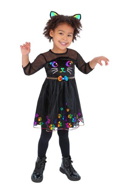 Dětský kostým - barevná kočička