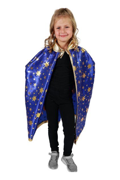 Dětský kostým na čarodějce s hvězdami