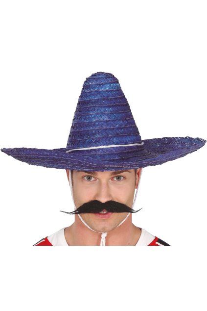 Sombréro - mexický klobouk modrý