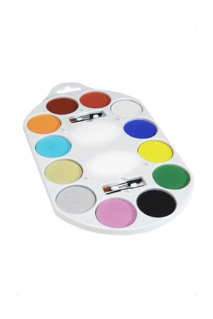 velká make-upová paleta 12 barev