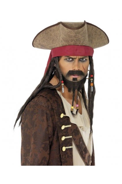 Klobouk Pirát Jack Sparrow