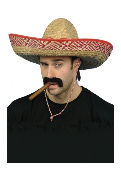 Mexické sombrero - slaměný klobouk