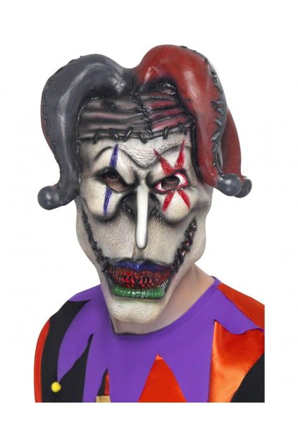 Maska zombie - Jester