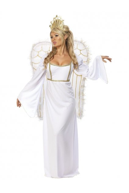 Anděl s velkými křídly - dámský kostým