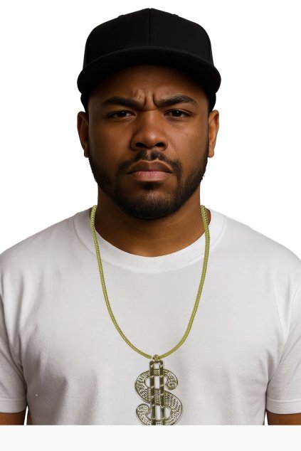 Zlatý řetěž s dolarem