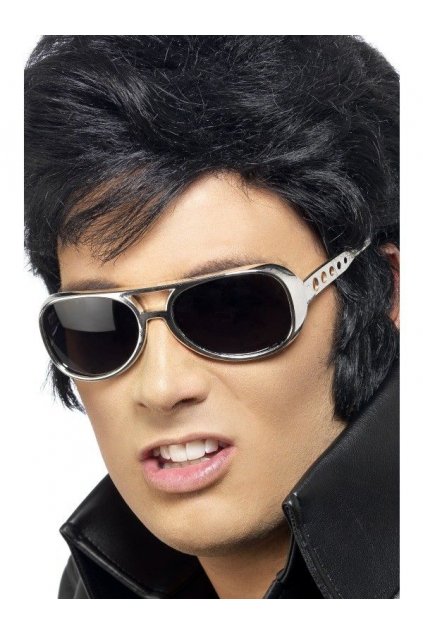 Stříbrné brýle Elvis