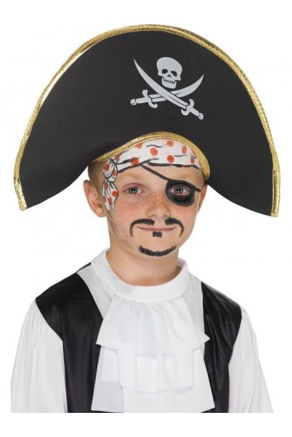 klobouk pirát - dětský
