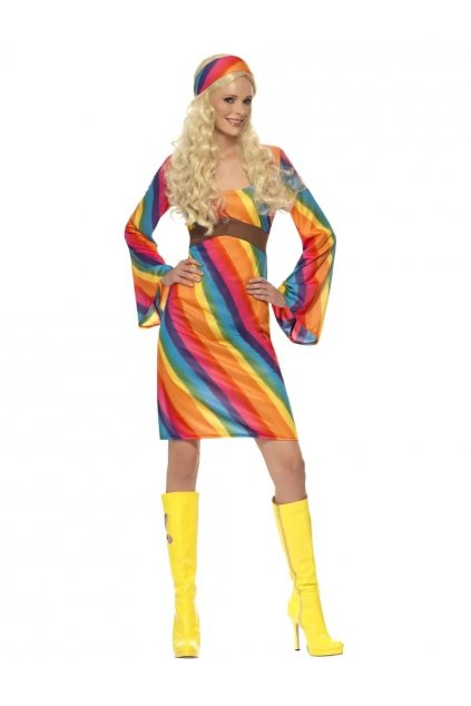Hippiesačka - dámský kostým 60.léta