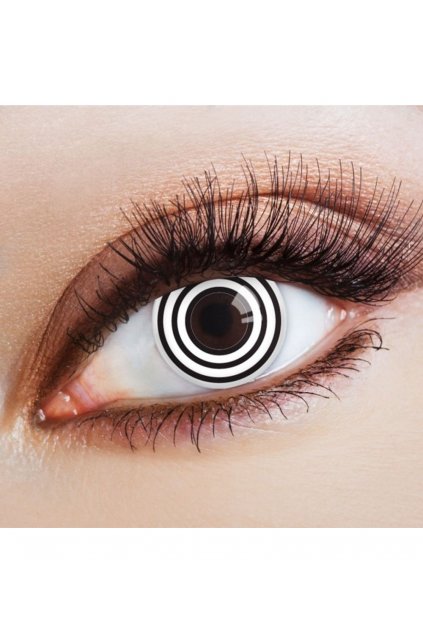 Bílo černé kontaktní čočky roční - Rinnegan
