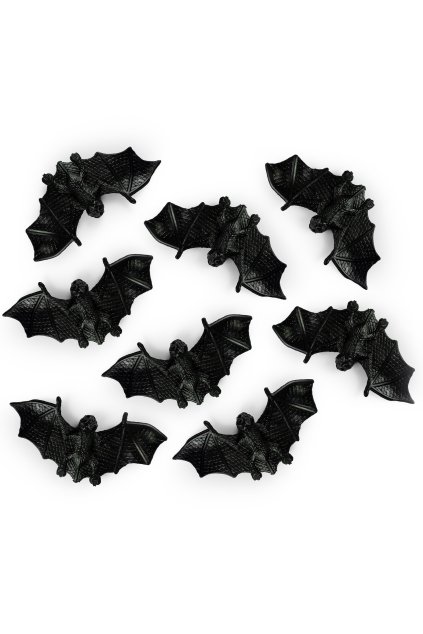 Dekorace netopýři 8 kusů