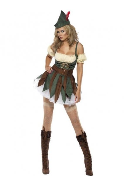 Kostým Robin Hood dámský
