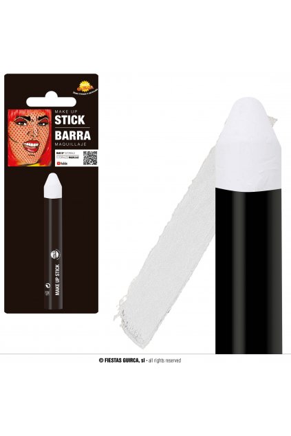 Bílý make-up - líčící tužka
