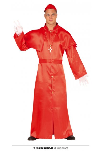 Kostým Kardinála - červený
