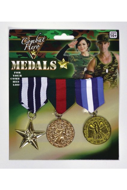 Vojenské medaile - ocenění