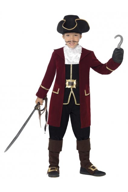 Dětský kostým Pirát kapitán