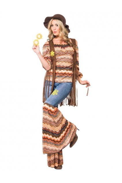 Hippie děvče kostým