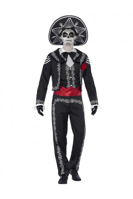Pánský kostým Seňor Muerte - Day of the Dead