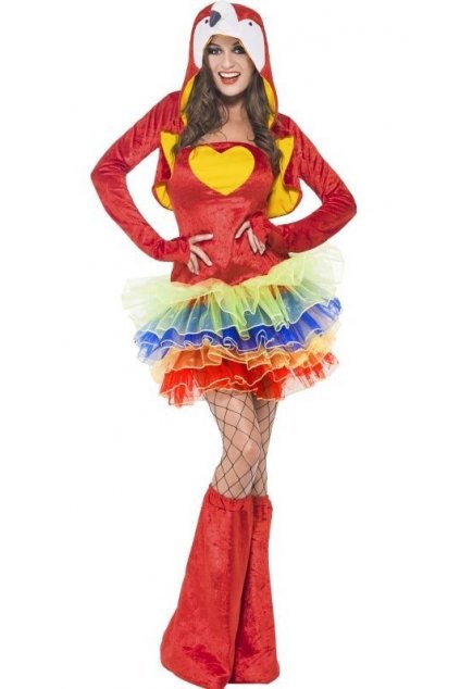 Papoušek - dámský sexy kostým
