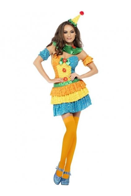 Sexy klaun - dámský kostým