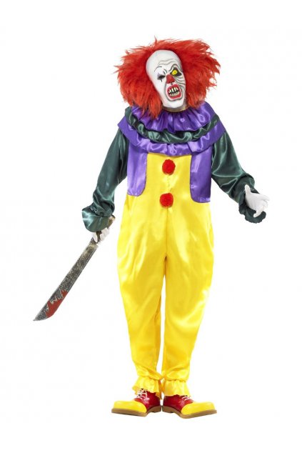 Kostým klaun TO - Classic Horror Clown