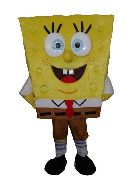Maskot Spongebob - kostým