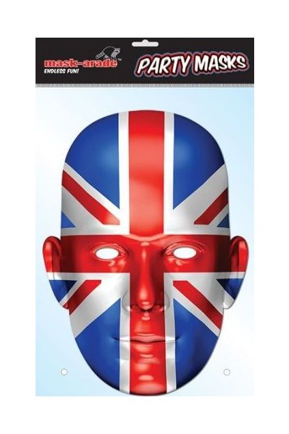 Maska Velká Británie - Union Jack