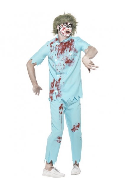 Kostým zombie doktor - zubař