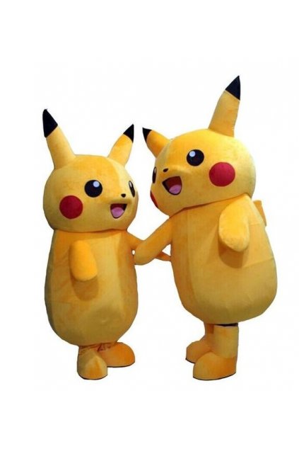 Kostým Pikachu - Pokemon maskot