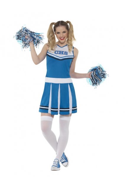 Kostým roztleskávačky modrý