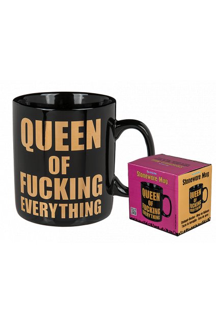 Hrnek - Queen of fucking everything - 800ml