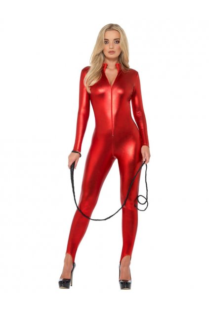 Sexy kostým - overal červený