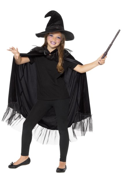 Dětský kostým - čarodějnice