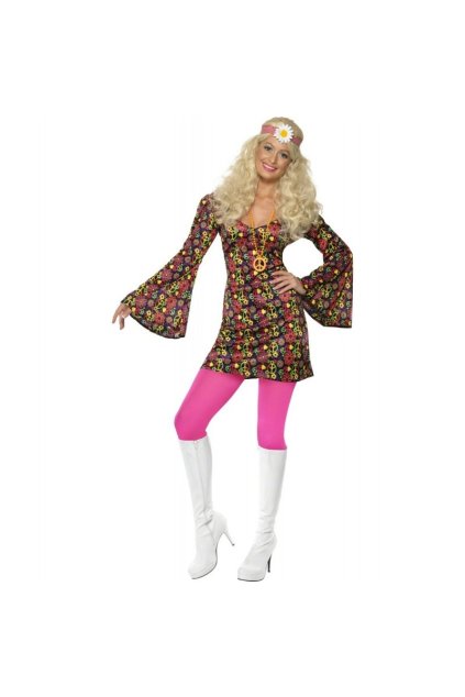 kostym krasna hippie