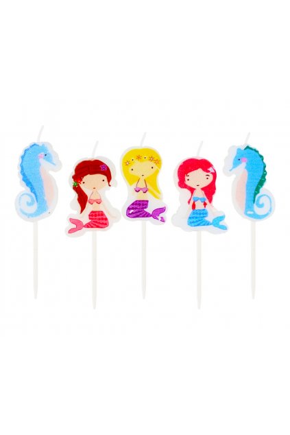 picks candles mermaid