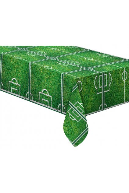 plastic tablecloth football party 120x180 cm