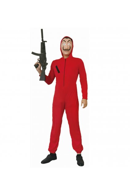 Pánský kostým s maskou - Salvador Dalí - Papírový dum - Money Heist