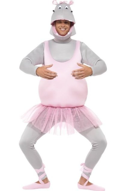 Kostým Hroší baletka - výprodej z půjčovny