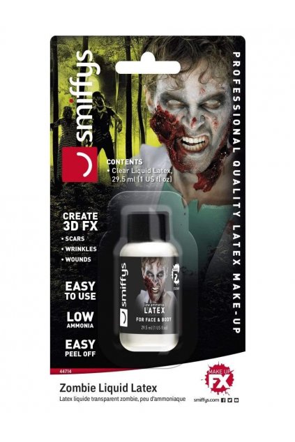 Tekutý latex s nízkým obsahem amoniaku 29,57 ml