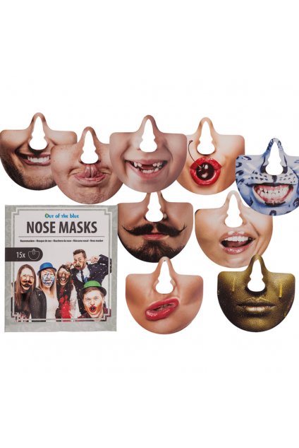 party photo accessoires nose masks 49098