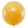 Nafukovací balón Jumbo 1m kulatý - zlatá