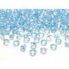 Konfety diamanty 12mm - 100ks tyrkysová